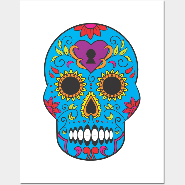 Dia de muertos Wall Art by JJtravel